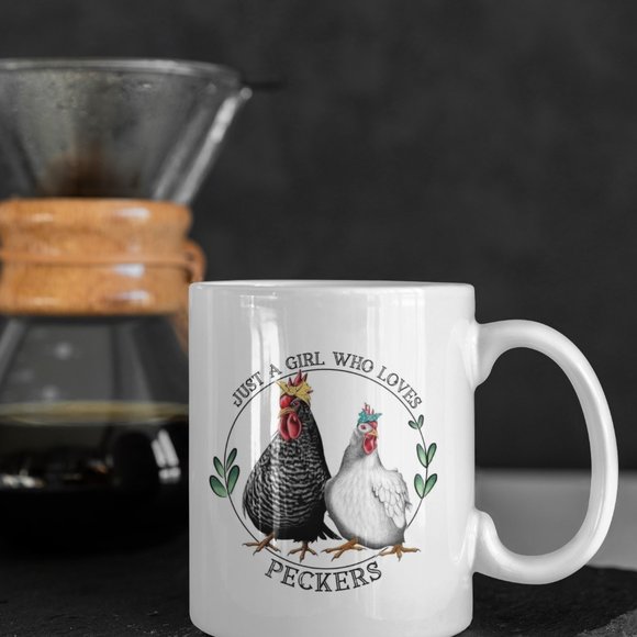 2X Just a girl who loves chickens T-shirt - Picture 9 of 10